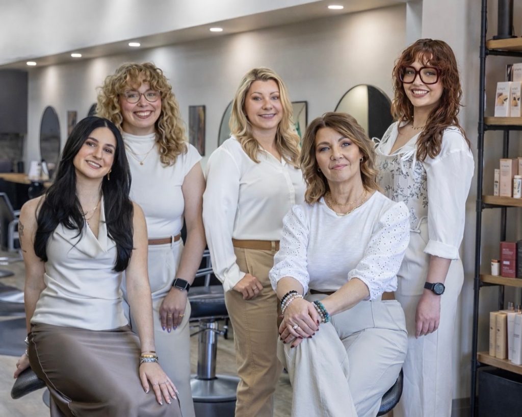 A group photo of the ladies of Shear Image Salon